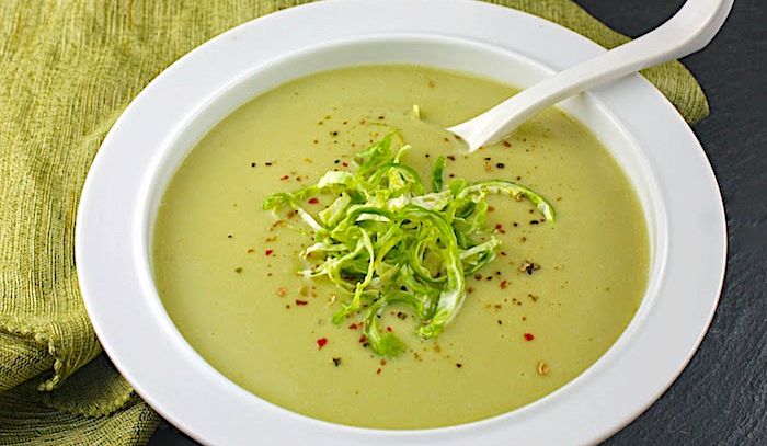 Crema di cavolini di Bruxelles
