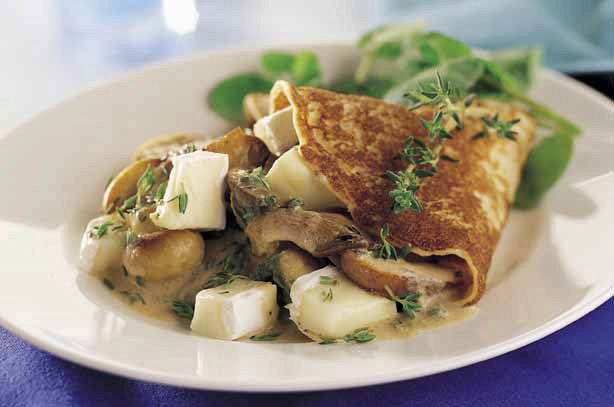 Crepes ai funghi