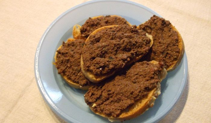 Crostini alla fiorentina con il Bimby
