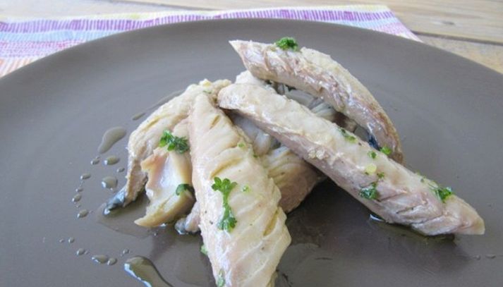 Filetti di stoccafisso marinati