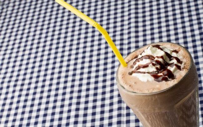 Frappè alla vaniglia e cioccolato