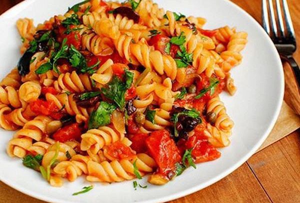 Fusilli alla Pantesca