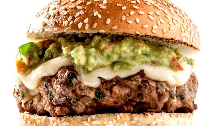 Hamburger in salsa forte