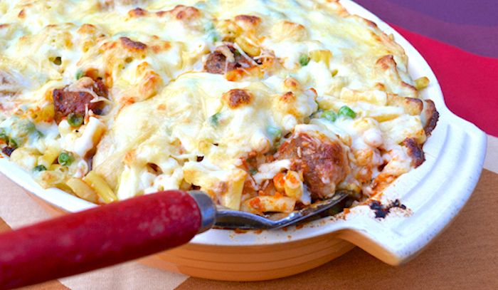 Maccheroni con le polpette