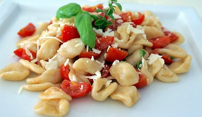 Orecchiette alla crudorola o crudaiola