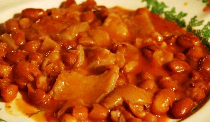 Taccozze e fagioli