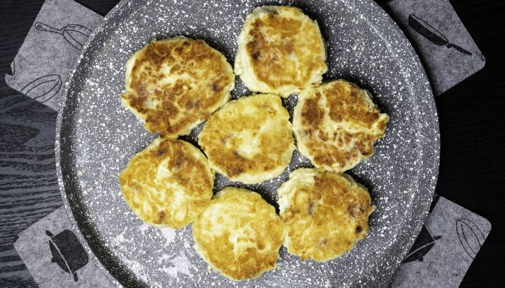 Frittelle con l'uvetta