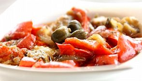 Caponata con il pesce