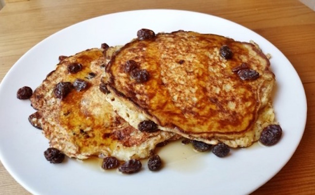 Frittelle con l'uvetta