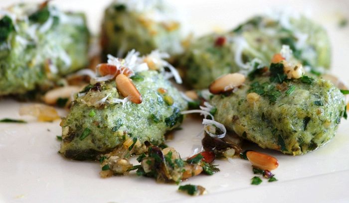 Gnocchi di piselli