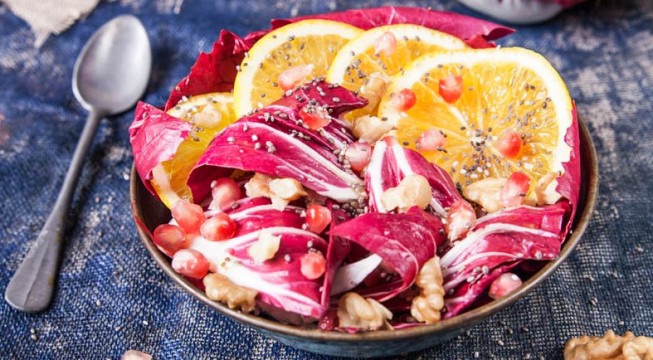 Insalata di quaglie e melagrana