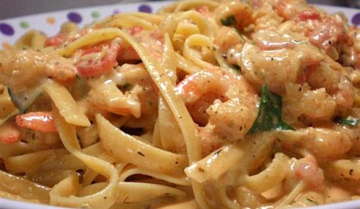 Linguine agli scampi - Microonde