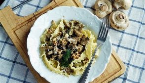 Mafaldine con finanziera di verdure