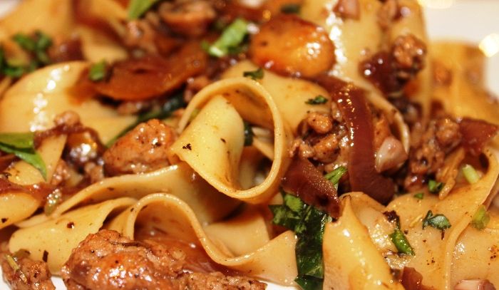 Pappardelle alla cacciatora