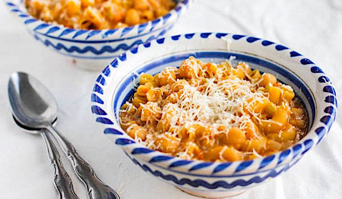 Pasta e ceci all'abruzzese