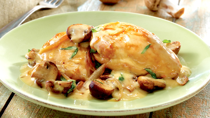 Pollo alla crema di peperoni - Microonde