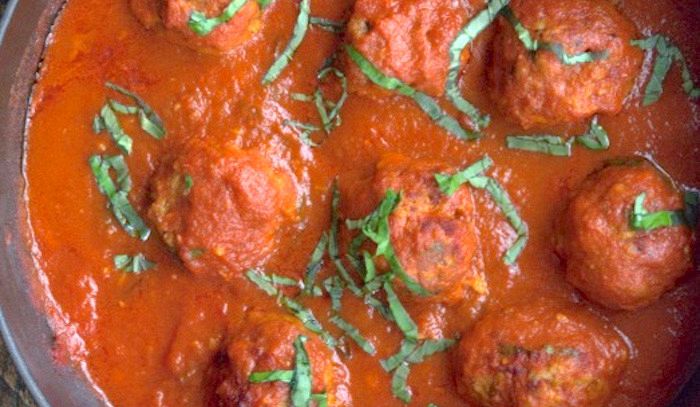 Polpette di sardina in salsa di pomodoro