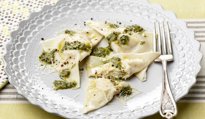 Ravioli integrali alle verdure