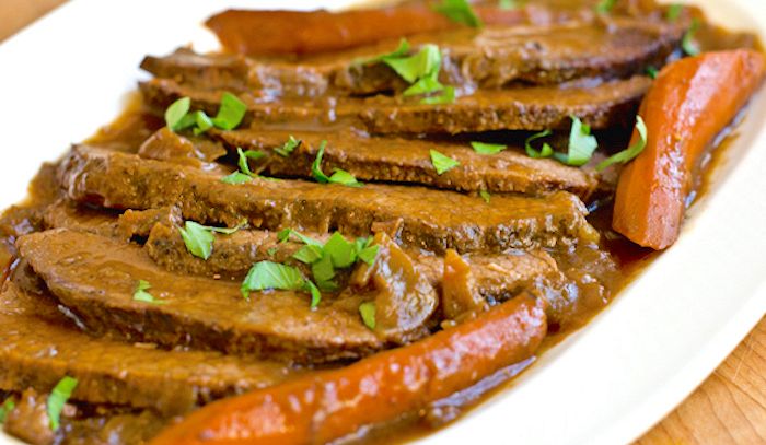 Stracotto di bue alla romagnola