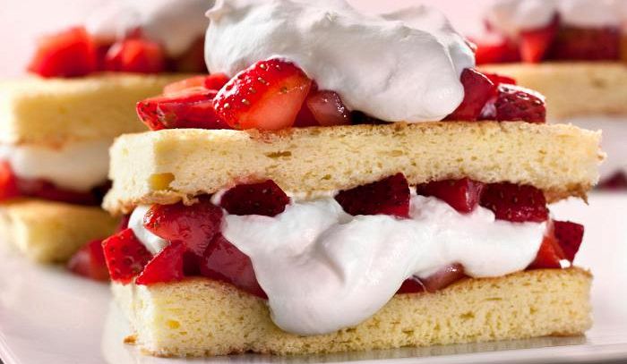 Torta alla fragola
