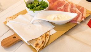 Piadina al crudo
