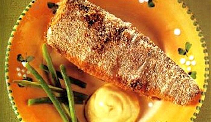Aringhe in farina d'avena con senape