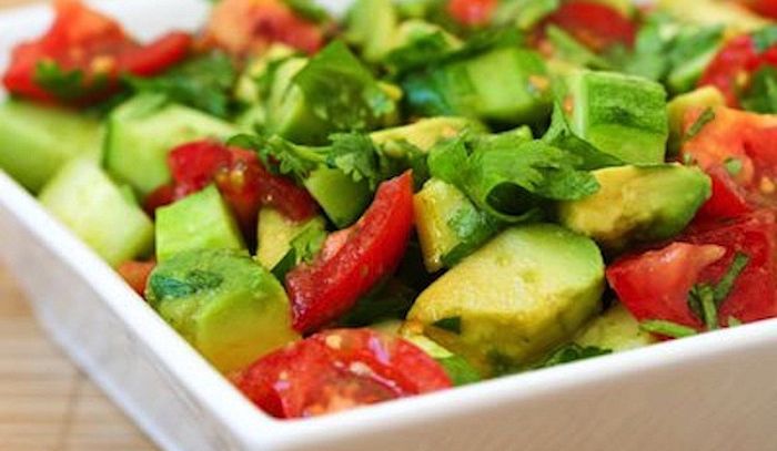 Avocados con olio