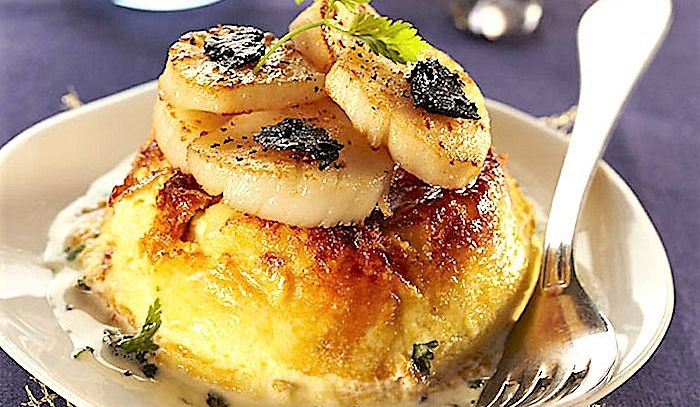 Flan di pesce