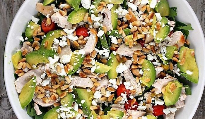 Pollo all'avocado