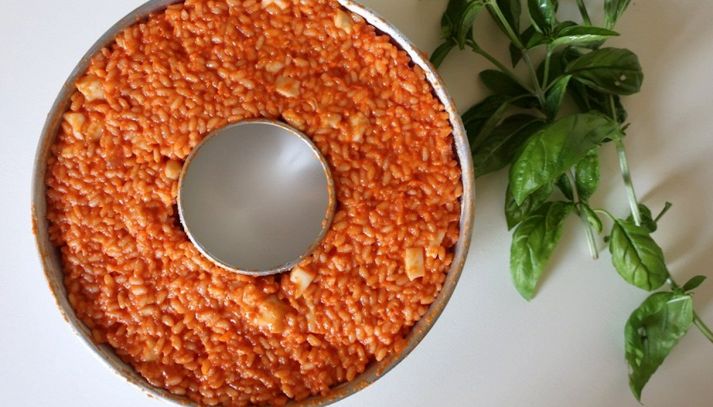 Riso in tortiera alla calabrese