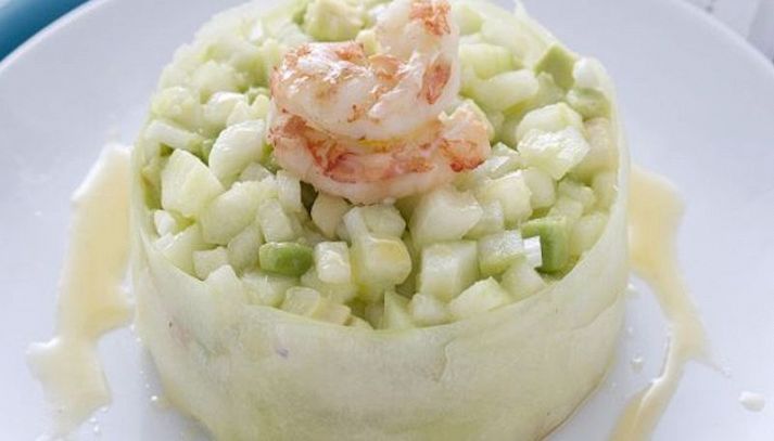 Tartare di capesante e avocado