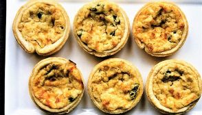 Tortini di granchio e ricotta