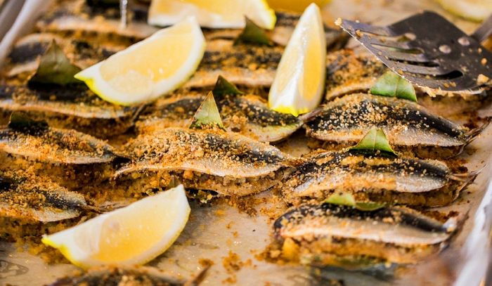 Sarde ripiene alla siciliana