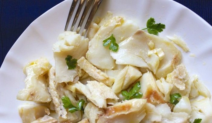 Baccalà all'insalata