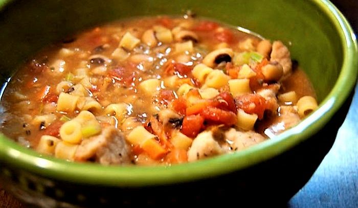 Pasta e fagioli padovana