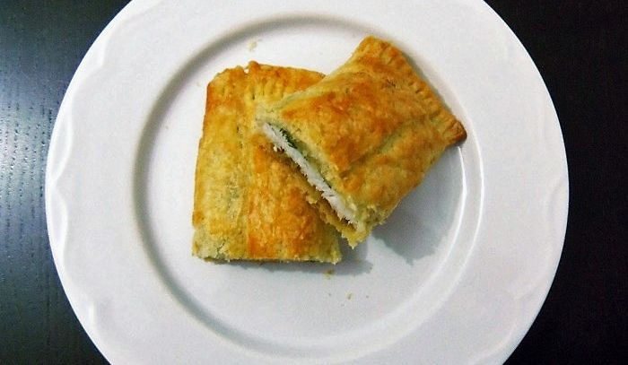 Sfogliatine con merluzzo