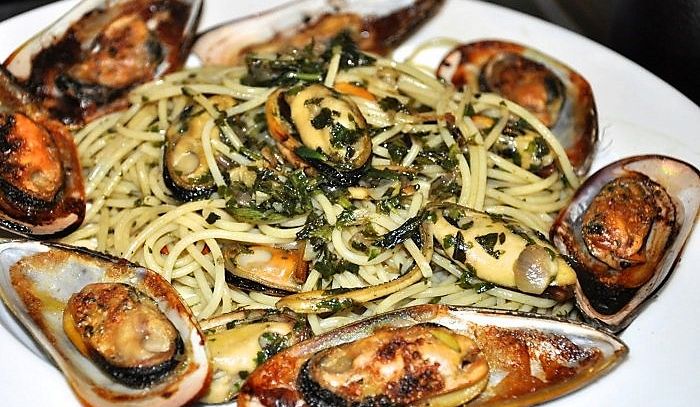 Spaghetti con le cozze
