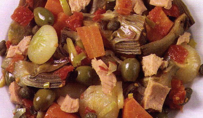 Tonno e ortaggi all'italiana