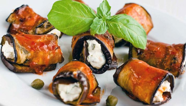 Involtini di melanzane