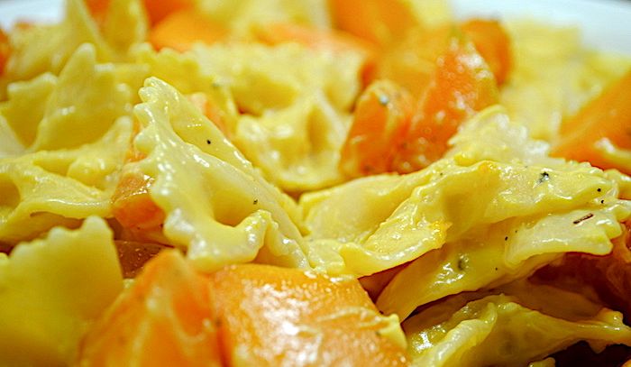 Farfalle alla zucca