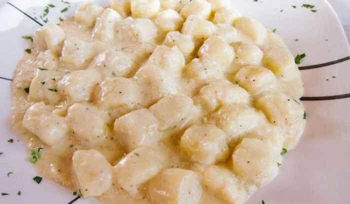 Gnocchetti al gorgonzola