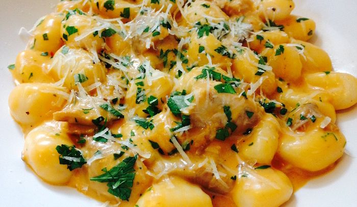 Gnocchi allo zafferano