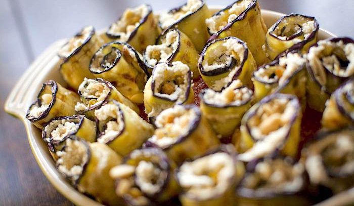 Involtini di melanzane e Fontina DOP BIO