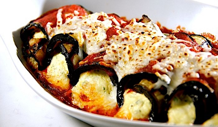 Involtini di melanzane