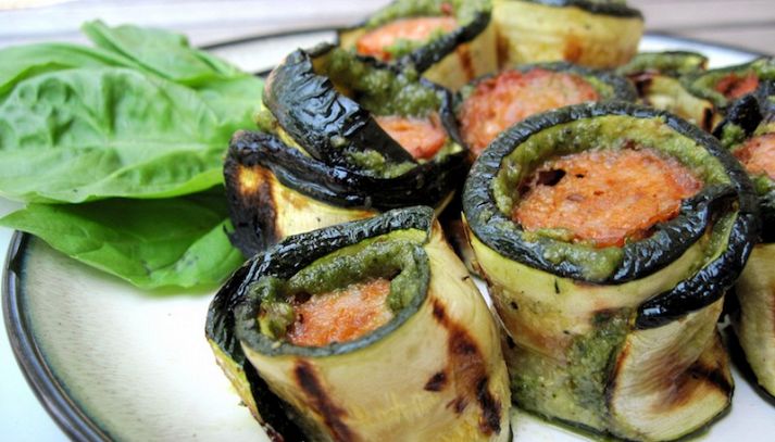 Involtini di zucchine