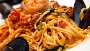 Linguine al sugo di pesce