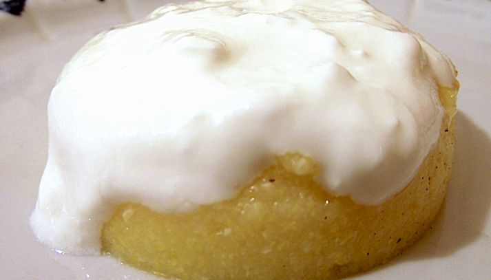 Polenta di ceci al formaggio