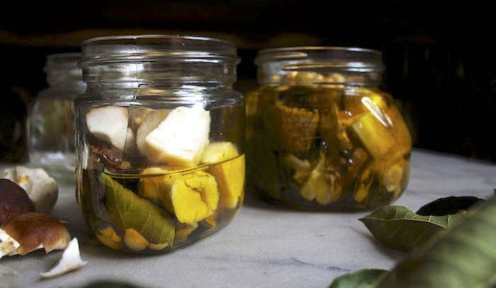 Porcini sott'olio