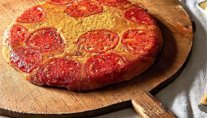 Torta rovesciata al pomodoro