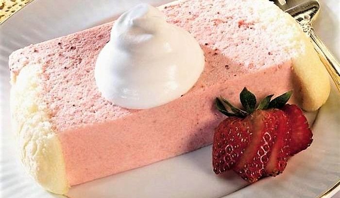 Bavarese alla fragola